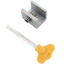 Load image into Gallery viewer, Adjustable Sliding Window Aluminium Alloy Stop Locks - Baby Safe
